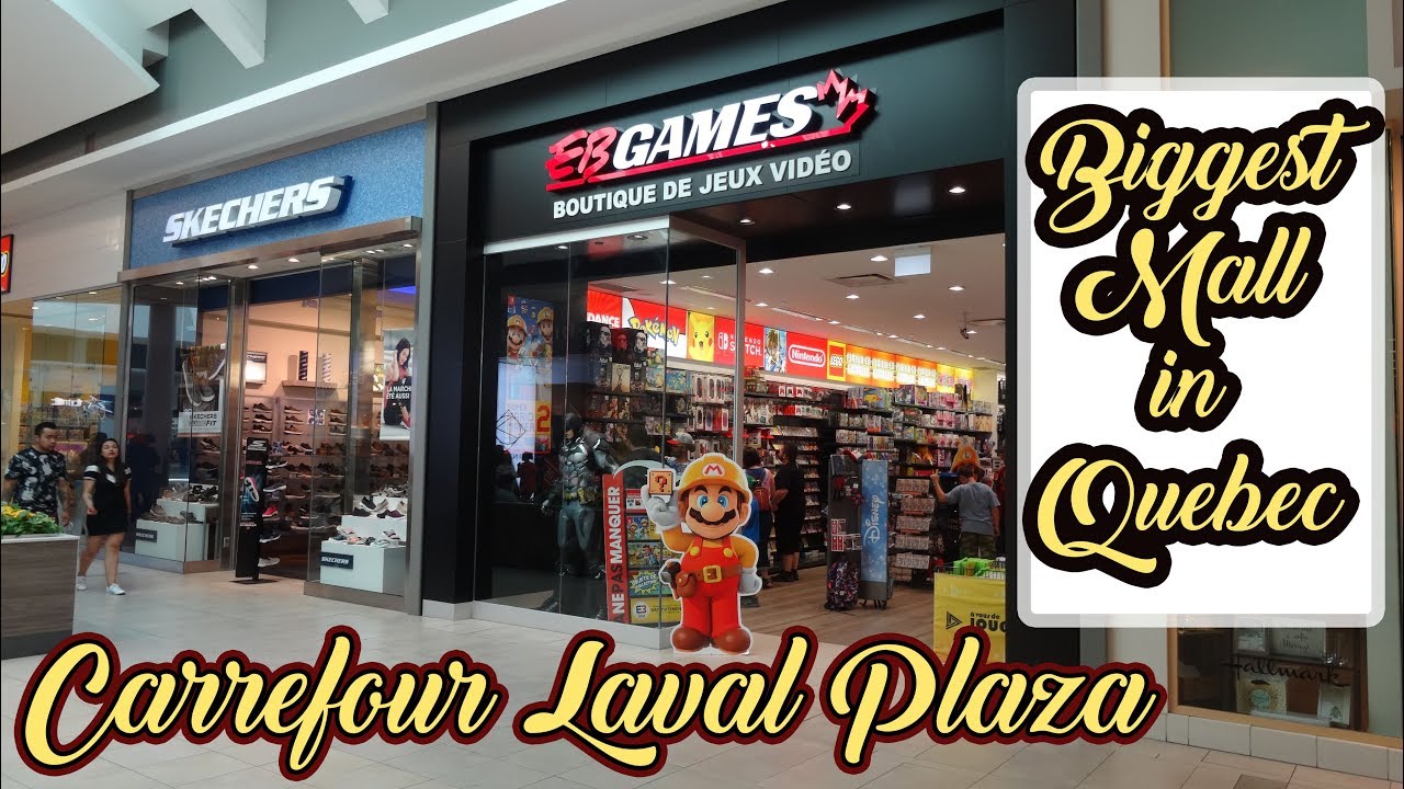 Carrefour Laval Shopping Mall (Tour of the largest shopping mall in the Province of Quebec, Canada)