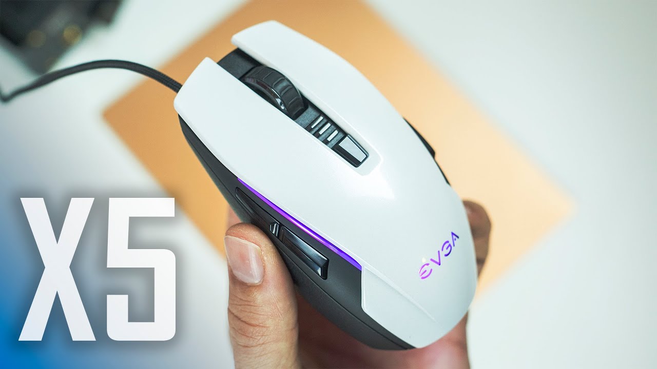 EVGA X5 Optical (PixArt 3988) Gaming Mouse Review | One of the best for $49!