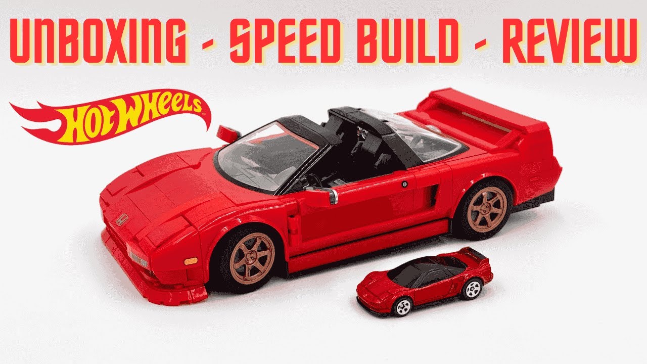 ’90 Acura NSX – Mattel Brick Shop JFT17 | Unboxing & Review