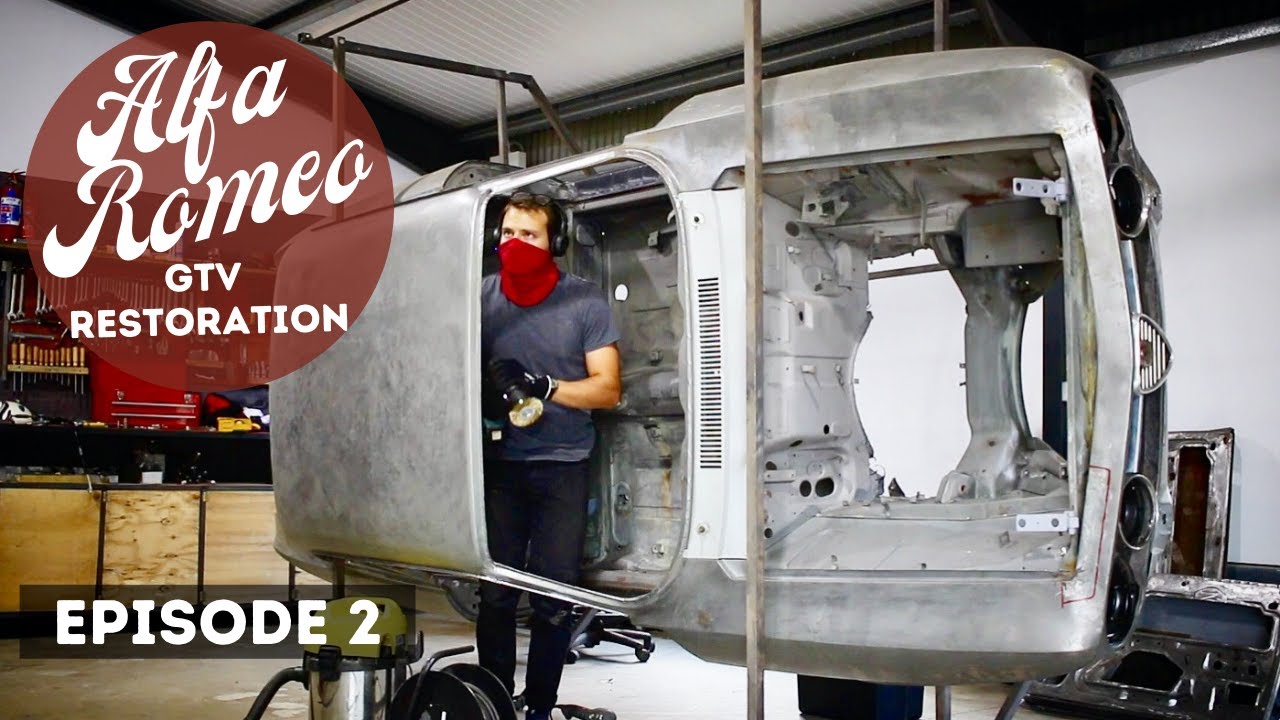 Metal repair on the abandoned GTV (Alfa GTV Restoration EP2)