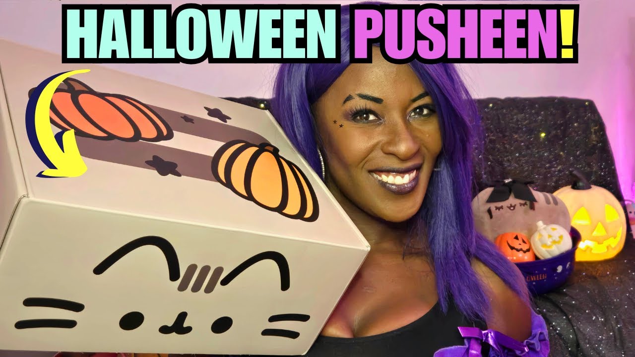 Самая уютная хэллоуинская коробка Pusheen... когда-либо! Осень 2025 #pusheenbox