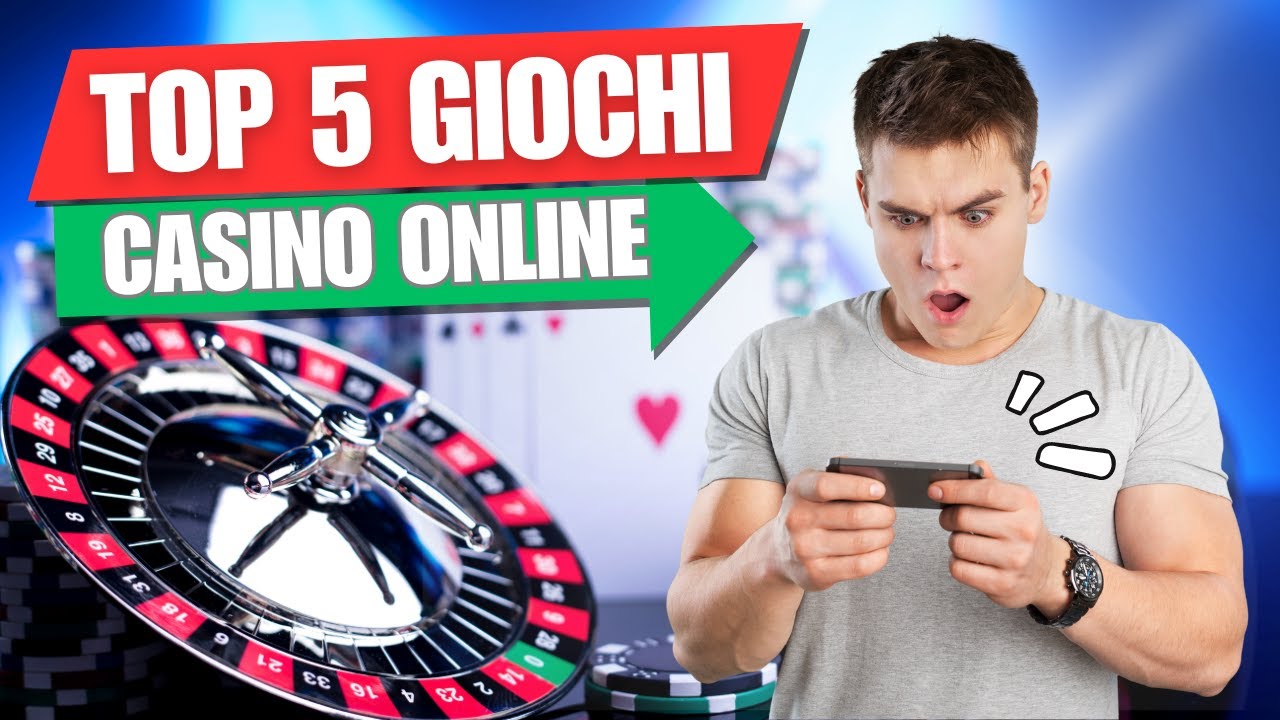 5 Giochi da Casin&ograve; Online pi&ugrave; divertenti e profittevoli