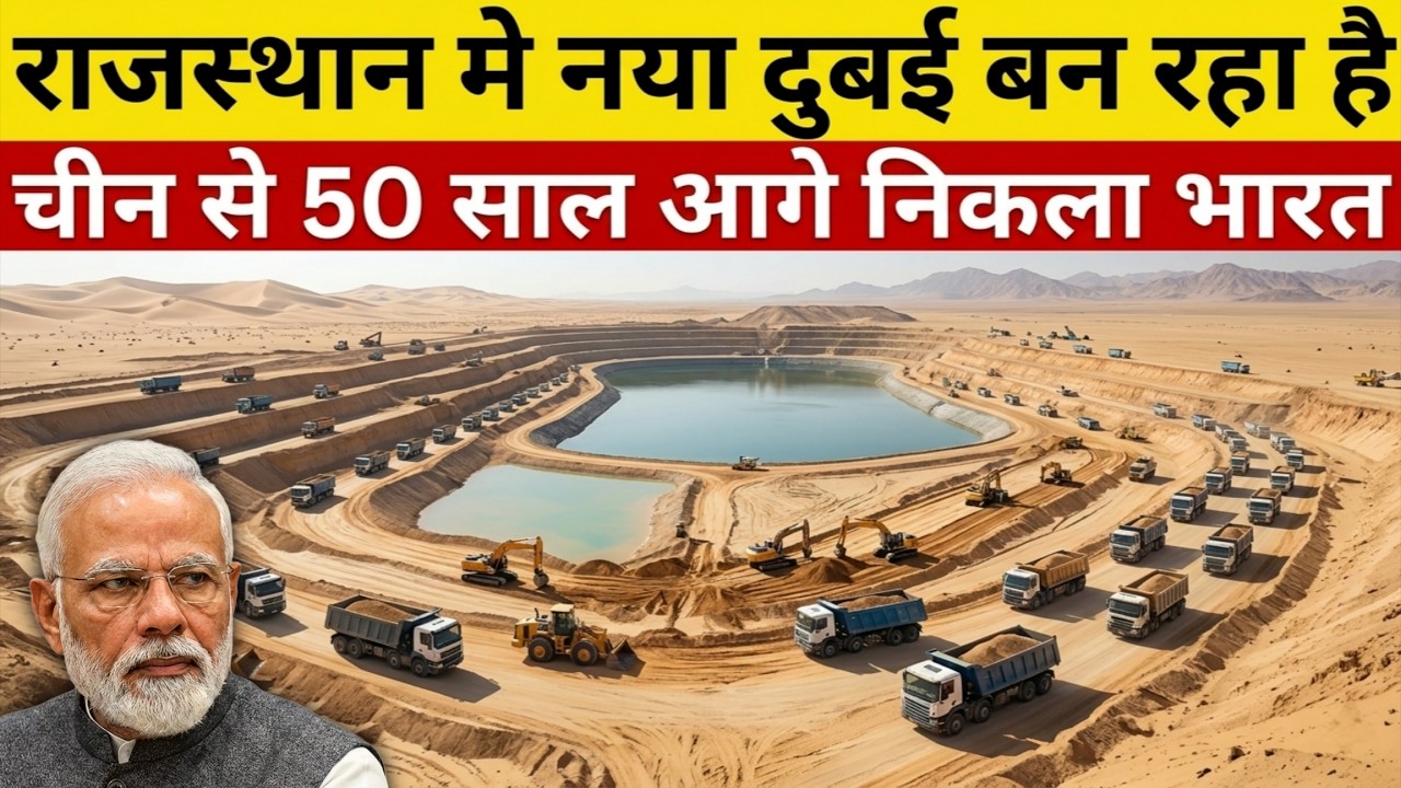 262 KM Sea Corridor की तकनीक ने दुनिया हिला दी, राजस्थान में नया दुबई बन रहा है | Ankit Awasthi Sir