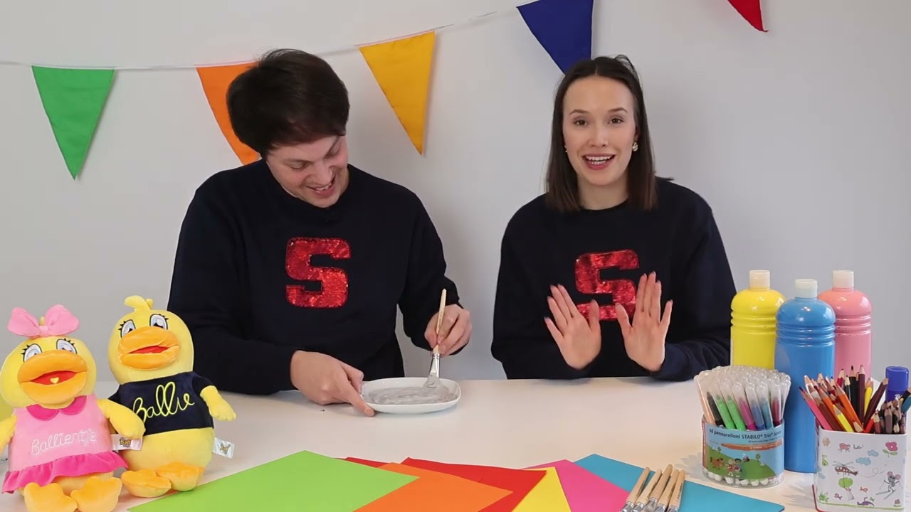 Toet knutselen met Silke en Sybe