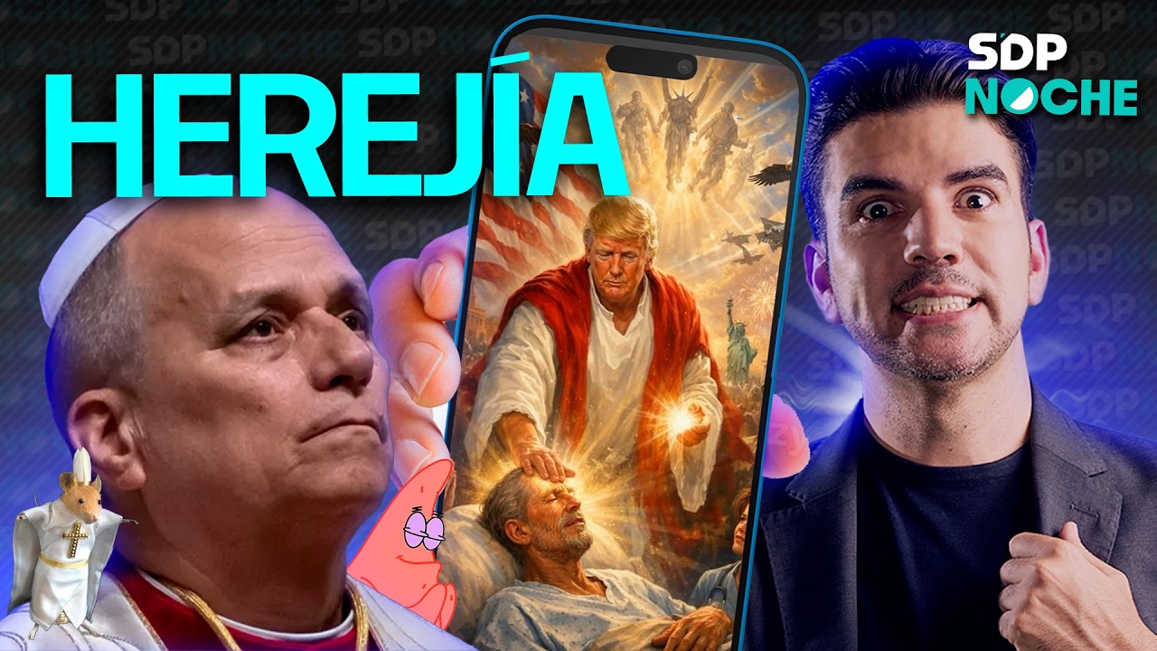 Trump se BURLA del papa Le&oacute;n VIX | Sheinbaum y RENUNCIA de Alcalde | PONCHO GUTI&Eacute;RREZ en SDPnoche 🌙