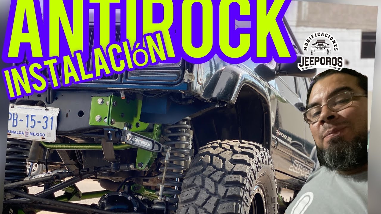 Antirock Sway bars👌🏻, Como instalar la barra Estabilizadora Antirock en Jeep Cherokee by JeePoros