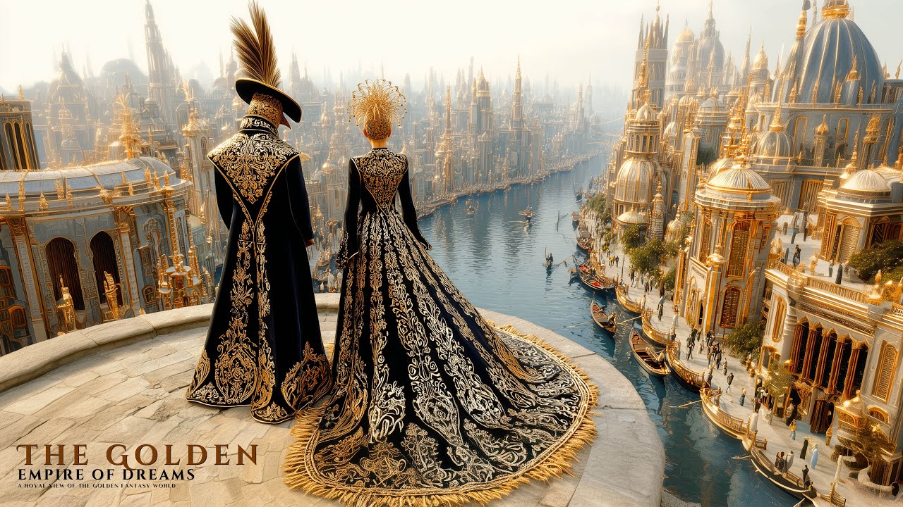 A Royal View of the Golden Fantasy World | The Golden Empire of Dreams