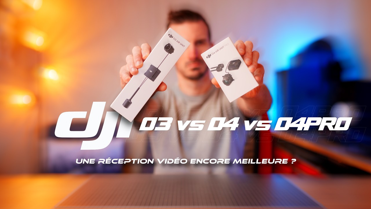 DJI O4 PRO vs O3 : Réception vidéo