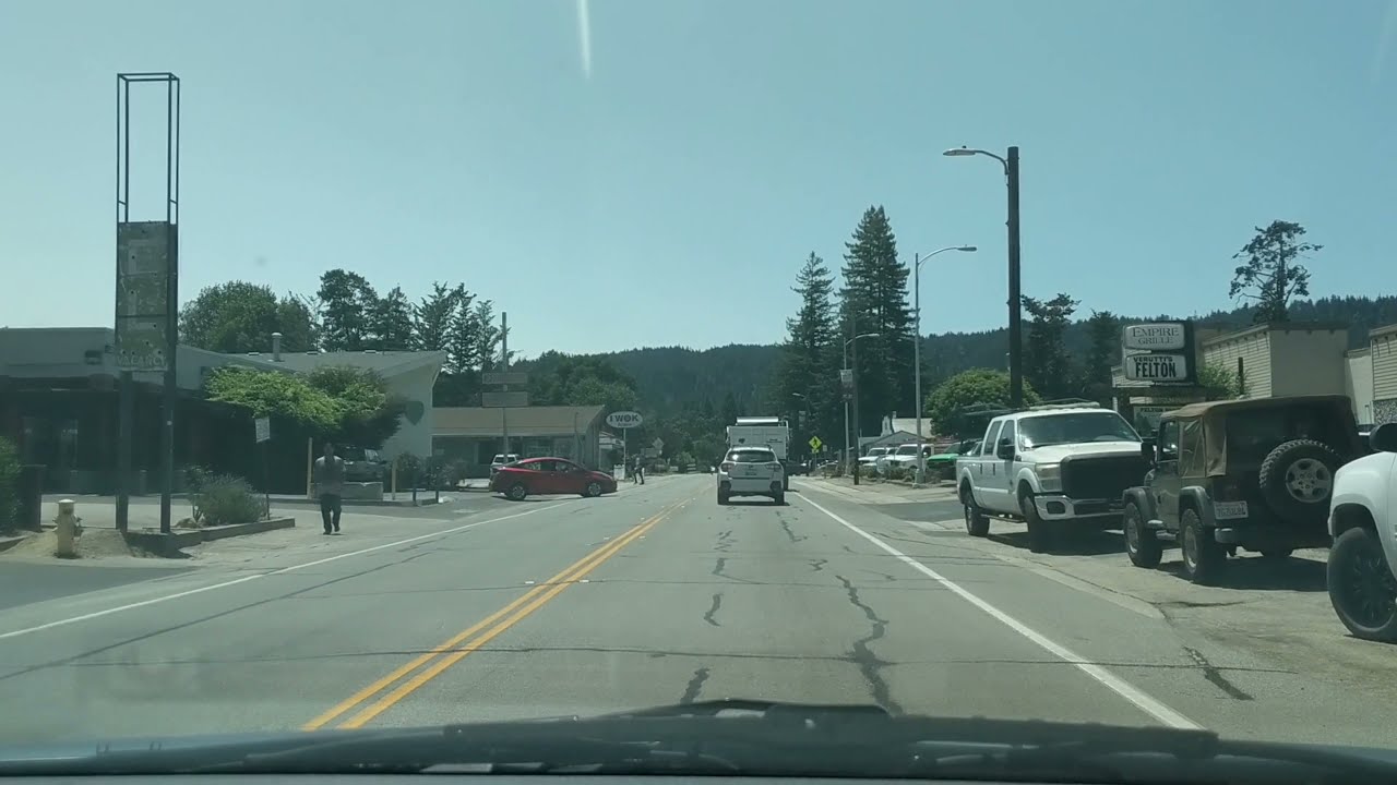 Scenery Drive: Felton, CA - from State Route 17 to Henry Cowell Redwoods State Park
