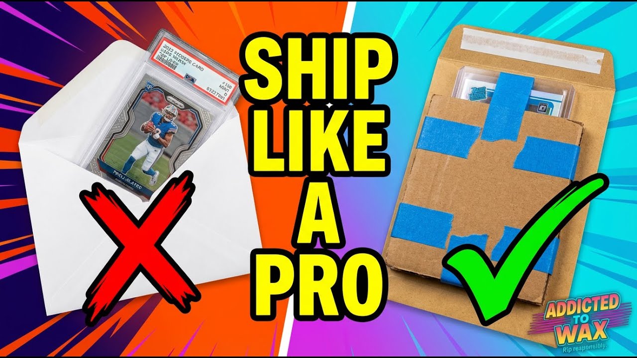 How to Ship Sports Cards Like a Pro (2026 Sports Card Sellers Guide)