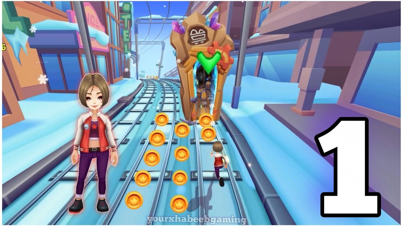 Subway Princess Runner - Прохождение игры, часть 1 Princess Subway Surfers (iOS, Android)