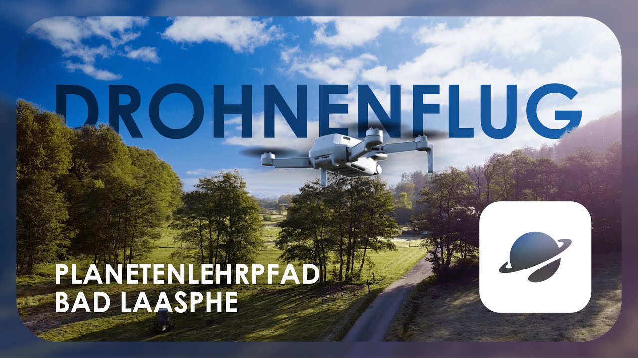Drohnenflug | Planetenlehrpfad Bad Laasphe