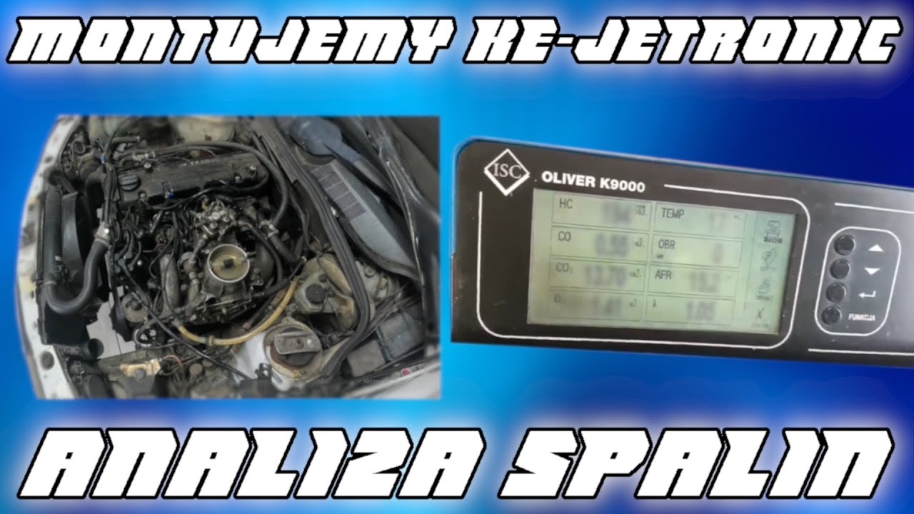 Składamy ke-jetronic i jedziemy na analize spalin, czy to coś da?