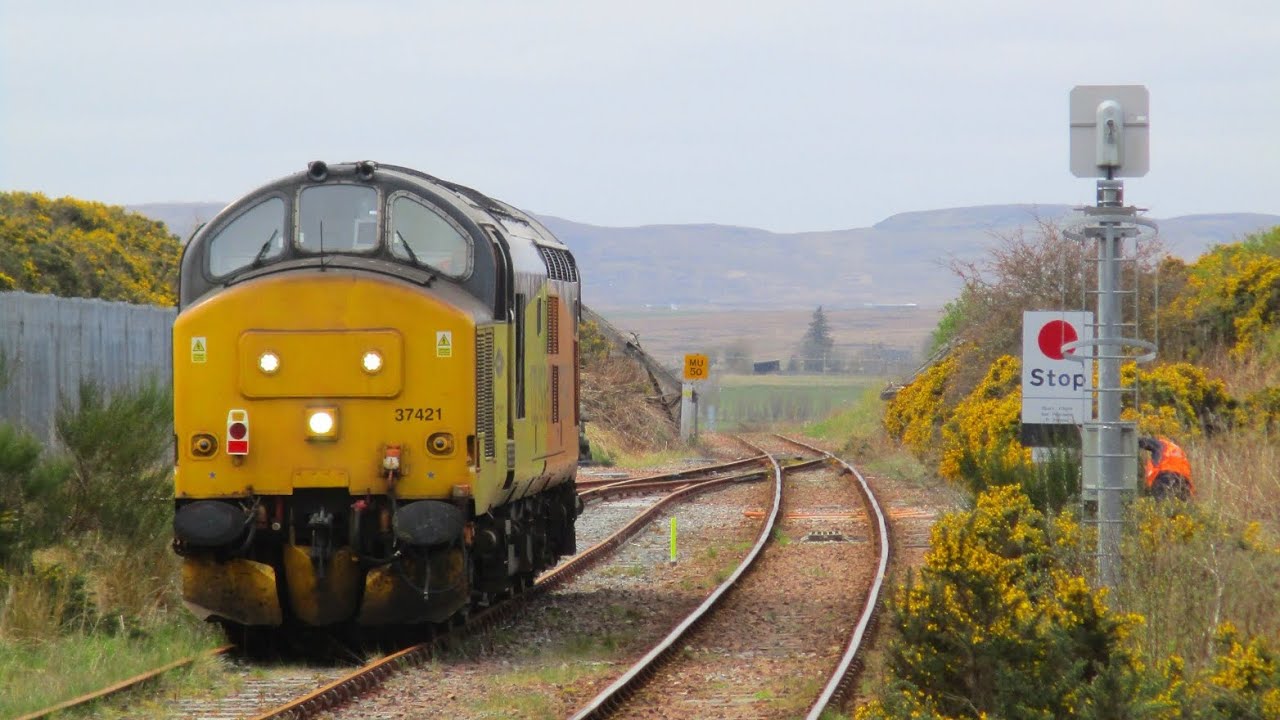 Interesting moves at Georgemas Junction