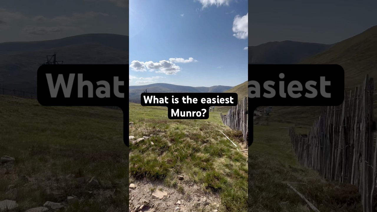 The only correct answer #munro #scottishmountains #glenshee #hiking #visitscotland