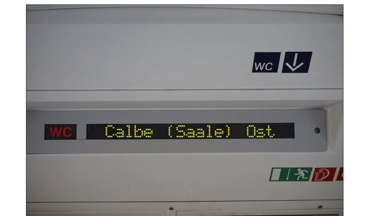 Projekt Elbe-Saale Bahn Ansagen