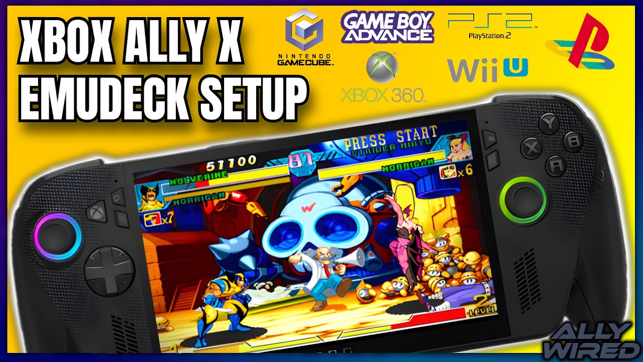 ROG Xbox Ally X EmuDeck Setup Guide - Emulation Station Setup 2025