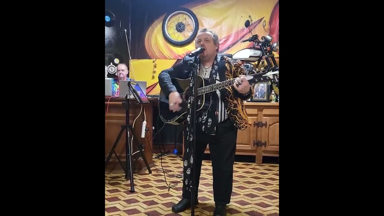 Johnny Rockstar - Gabrielle - Johnny Hallyday à Live à Beloeil en Belgique