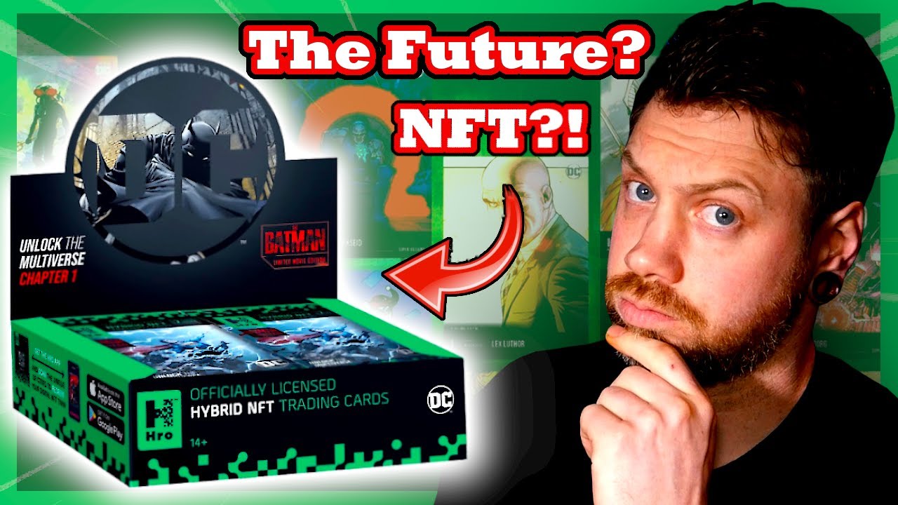Hro Hybrid NFT TRADING CARDS - Hro DC Unlock the Multiverse OPENING