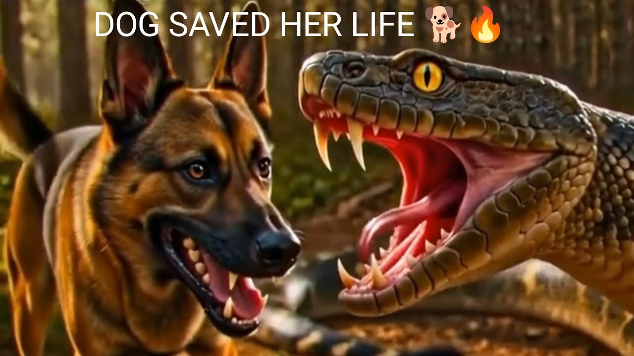 Dog vs Giant Snake | A Brave Rescue Story