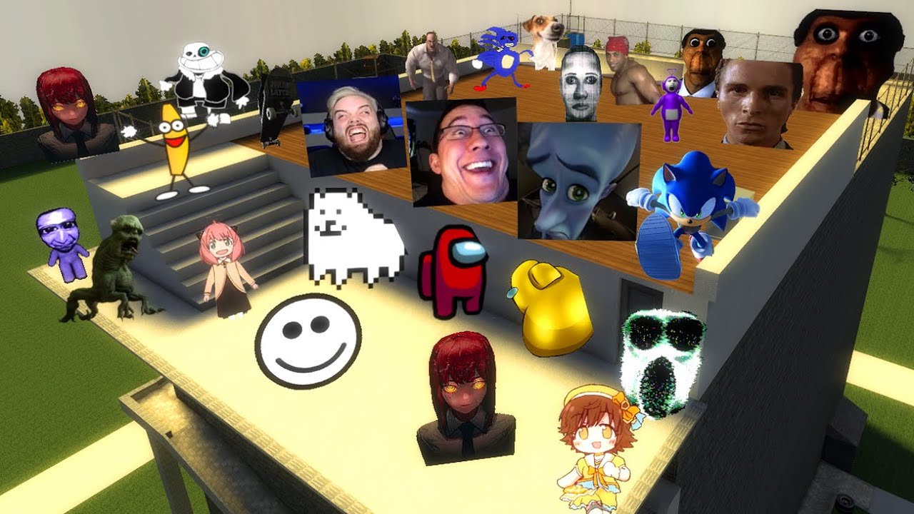 Ultimate Nextbots Pack In Garry's Mod \ Gmod \ 2K