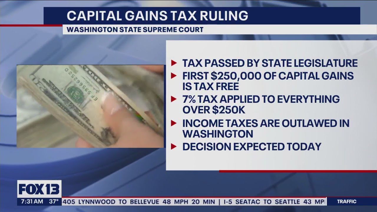 Washington Supreme court's capital gains tax ruling | FOX 13 Seattle