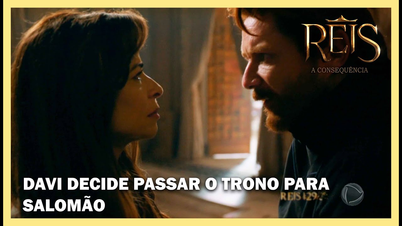 Davi decide passar o trono de Israel para Salomão | NOVELA REIS