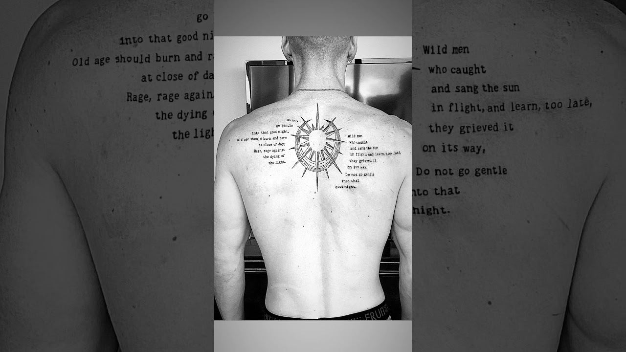 Ren @RenMakesMusic - New Back Tattoo !! ( Full )