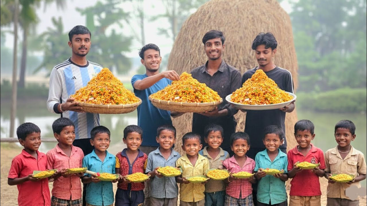 Spiced Puffed Rice | We brought all the ingredients straight from the farm and made them ourselves.