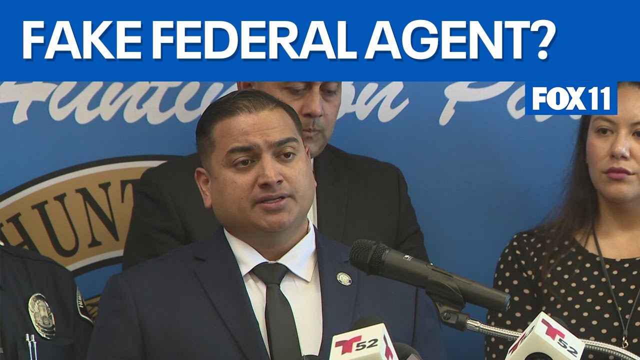 Fake federal agent arrested in Huntington Park  | FOX 11 LA