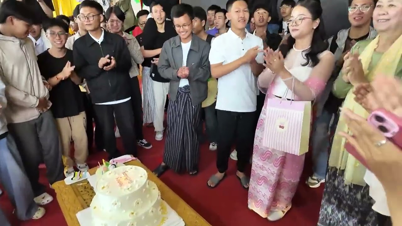 ဂုဏ်ပြုပွဲလေးရဲ့ နောက်ဆုံးအစီအစဉ် ✨ “မွေးနေ့ရှင်လေး နှစ်ဦးအတွက် Happy Birthday 🎂” ၂၀၊ ၈၊ ၂၀၂၅