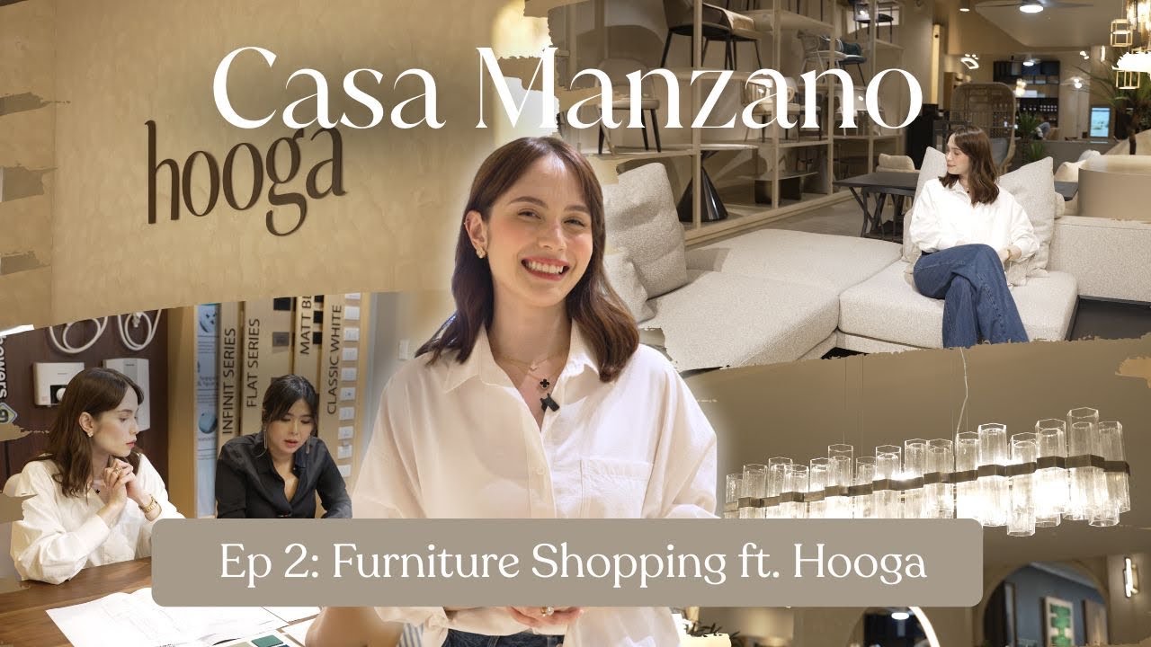CASA MANZANO: Покупка мебели с Джемом Куа из Hooga | Джесси Мендиола