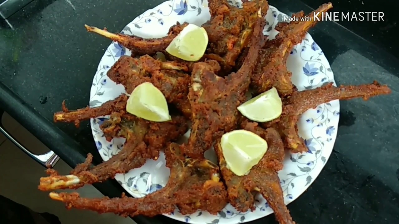 Mutton chaap fry easy and quick recipe (In Hindi)