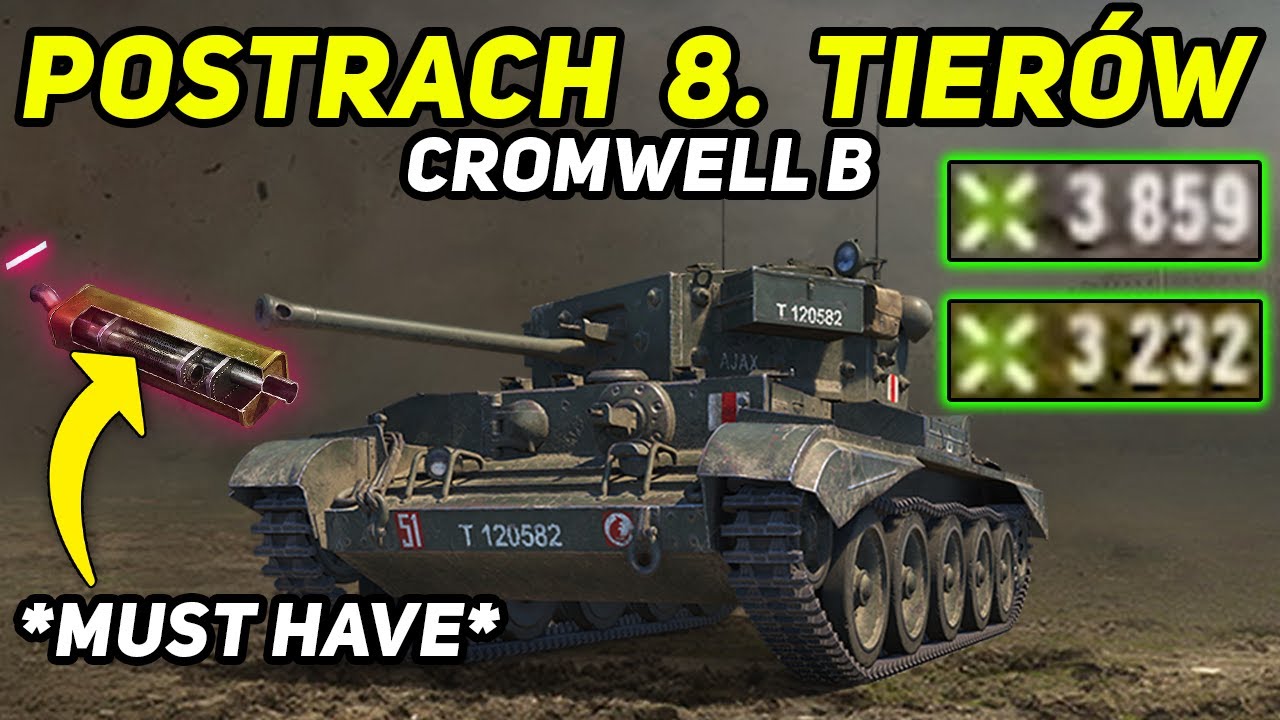 Cromwell B - Gdyby ten czołg miał lepsze działo, byłby I-D-E-A-L-N-Y