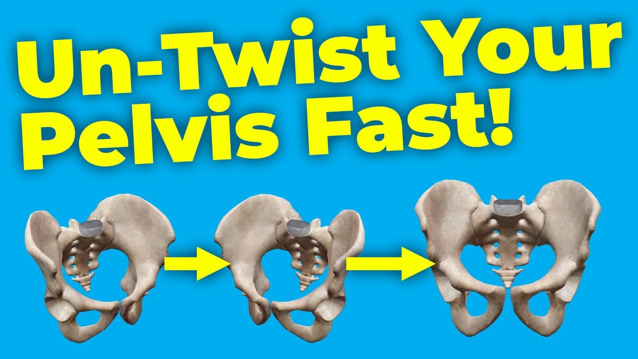 Correct Your Twisted Pelvis Fast [Without Stretching!]