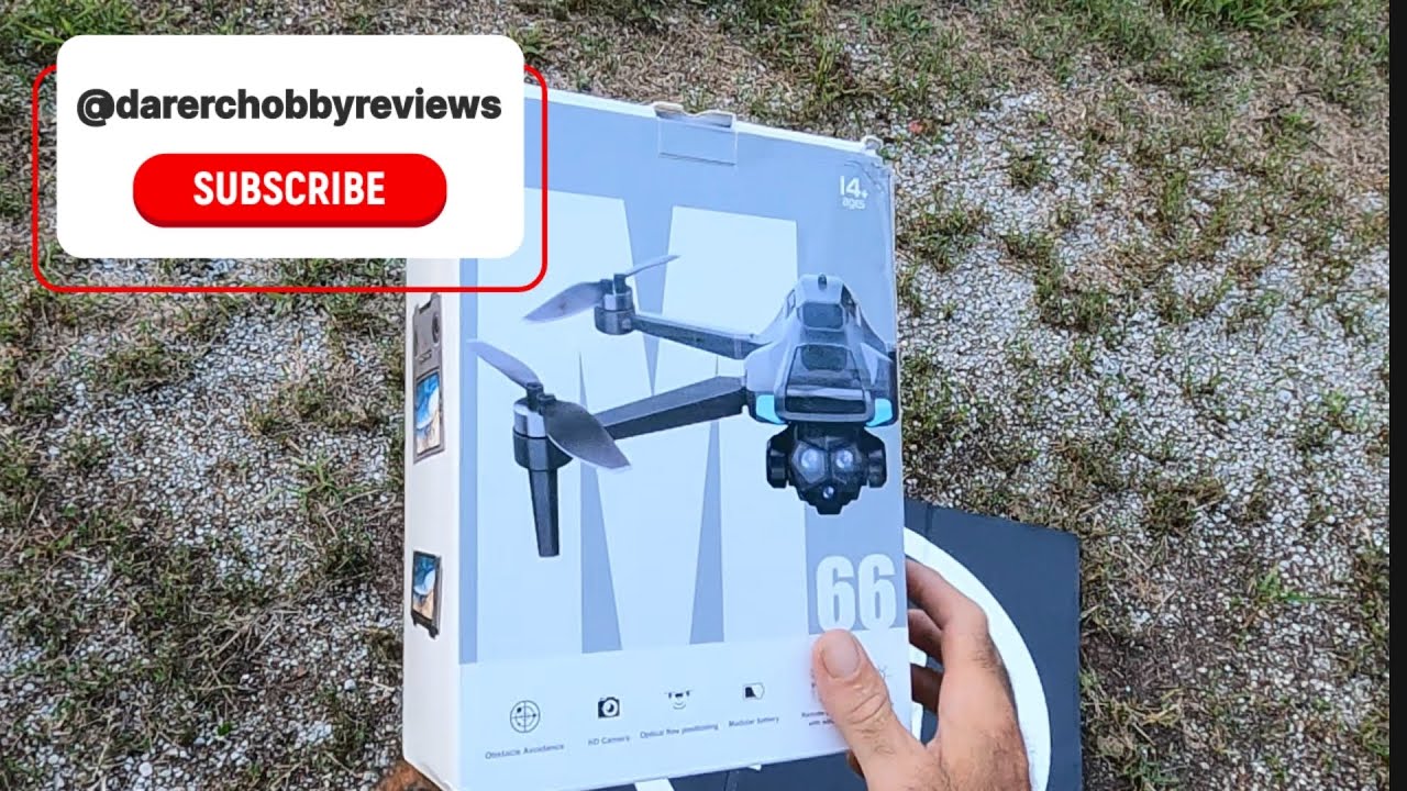 How to fly M66 Max drone with large screen display#video  #drone