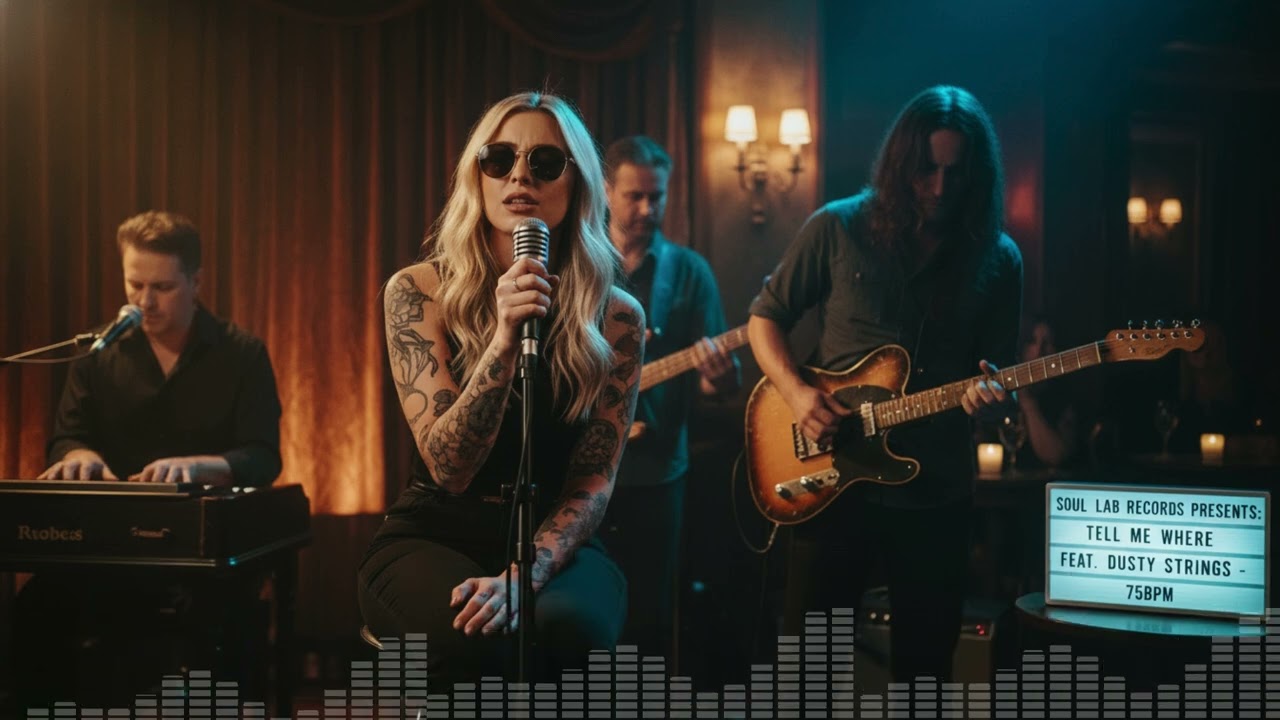 Tell Me Where - Soul Lab Records ft. Dusty Strings | Late Night R&B & Soulful Blues