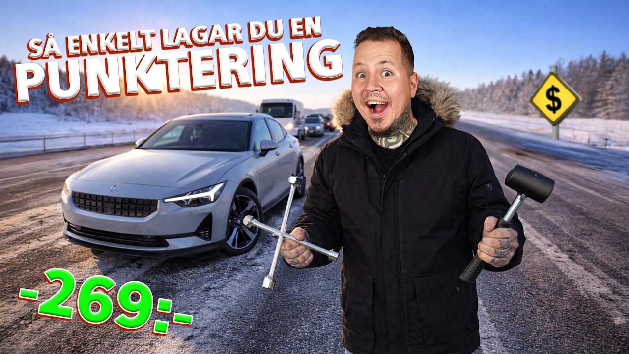 Så Slapp Jag Verkstaden – Lagade Punktering Själv För 269kr