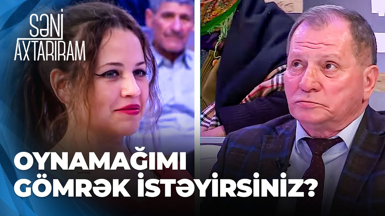Səni Axtarıram | Marina Anar Vəziroğlunun istəyi ilə rəqs etdi | Oynamağımı gömrək istəyirsiniz?