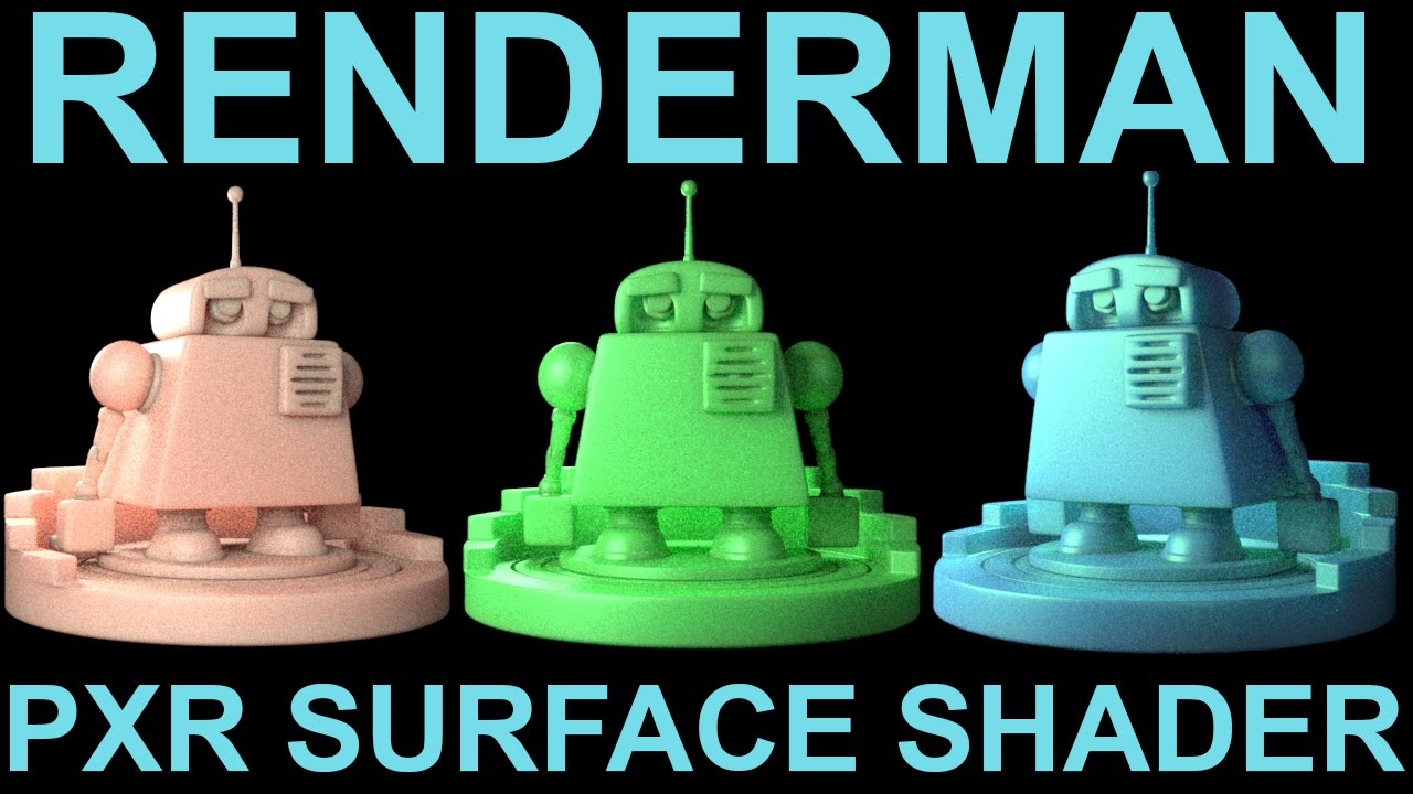 Учебник по подповерхностному рассеиванию в Renderman 21