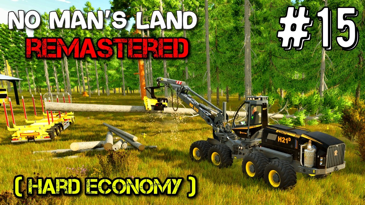 Карта «Ничейная земля» — Начальная ставка 0$ — Таймлапс, эпизод 15, Farming Simulator 25, геймпле...