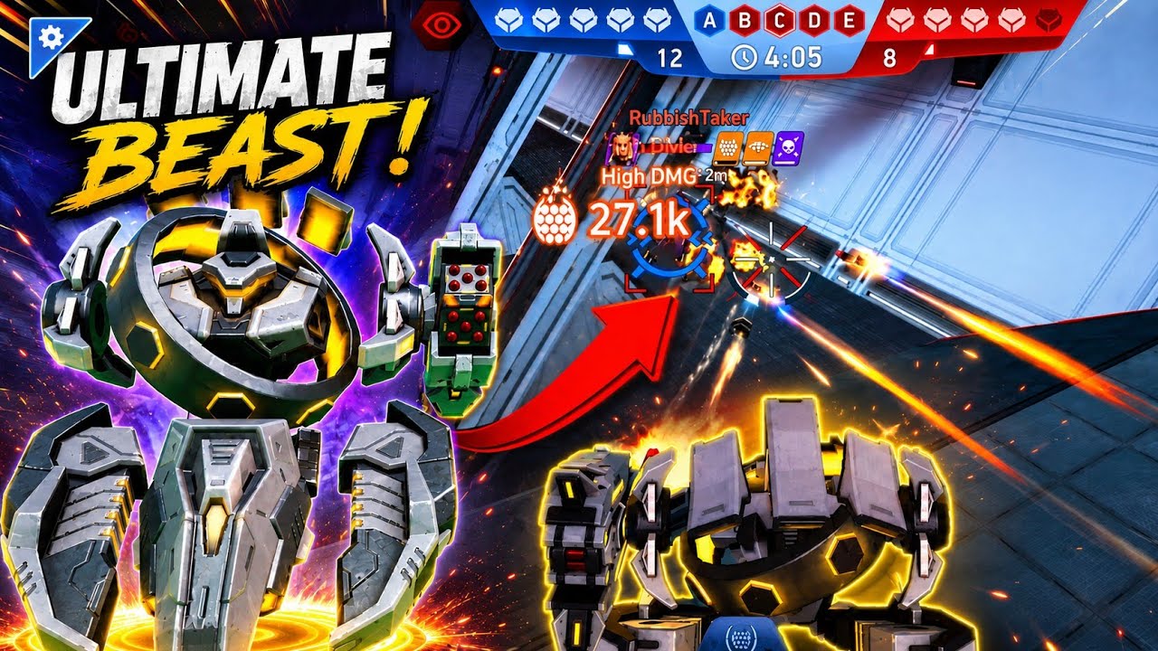 NEW META! SEЕKER + STORM RACK 16 IS INSANE 🥵 | Mech Arena