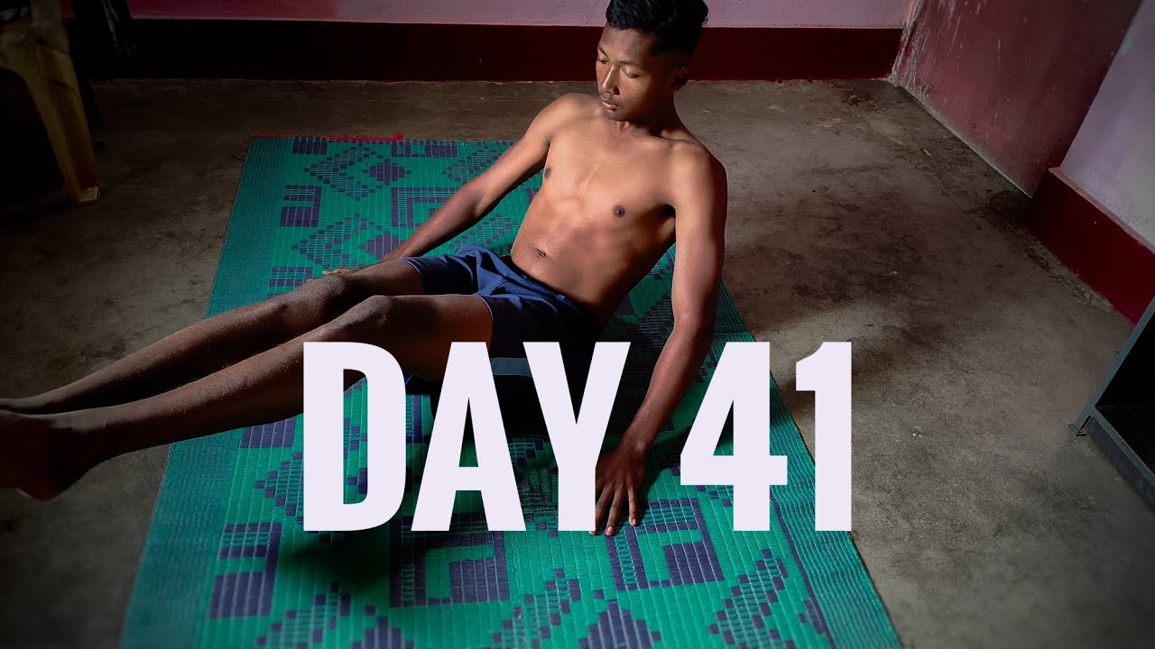 Day 41 Abs Transformation | Strong Core | Daily Fitness Challenge
