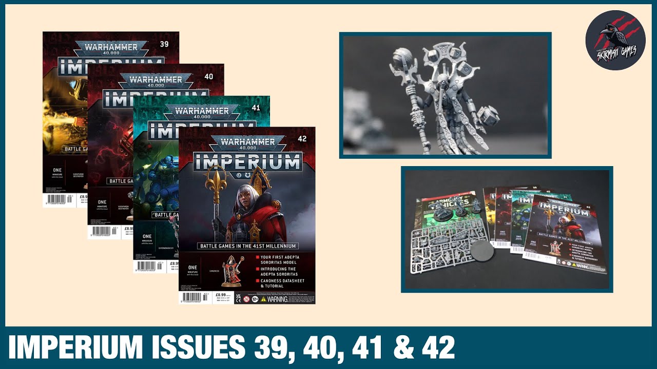 IMPERIUM MAGAZINE ISSUES 39 40 41 42 - Flick Through Review & Build - Warhammer 40k Collection