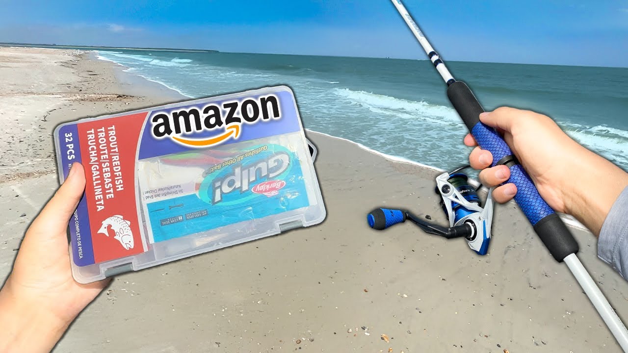 Я протестировал самый дешевый рыболовный комплект на Amazon (версия для морской рыбалки)