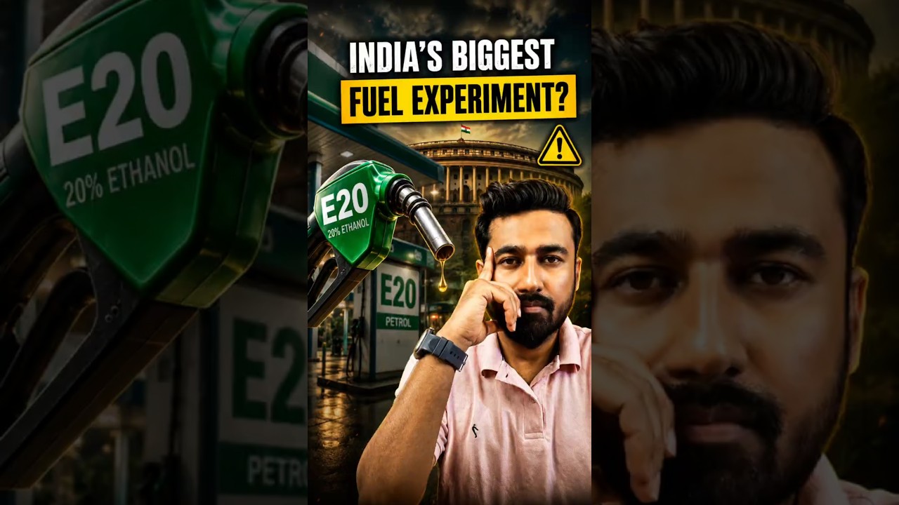 E20 Fuel Explained: Scam or Misinformation? #E20 #Ethanol #EthanolBlending #E20Fuel #NitinGadkari