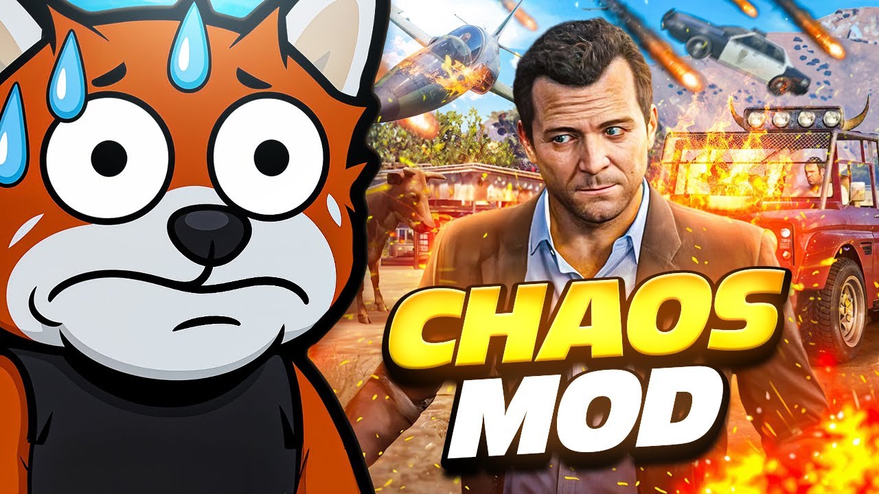 WIDZOWIE UTRUDNIALI MU GRĘ - GTA V CHAOS MOD EWRON