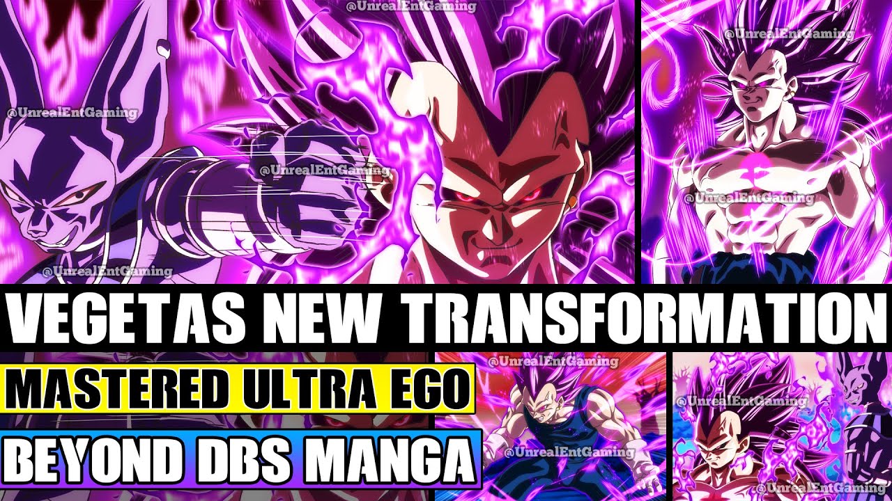 Beyond Dragon Ball Super Vegetas NEW Transformation Unleashed! Mastered Ultra Ego Vegeta Is Born