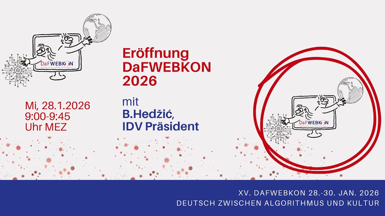Eröffnung DaFWEBKON