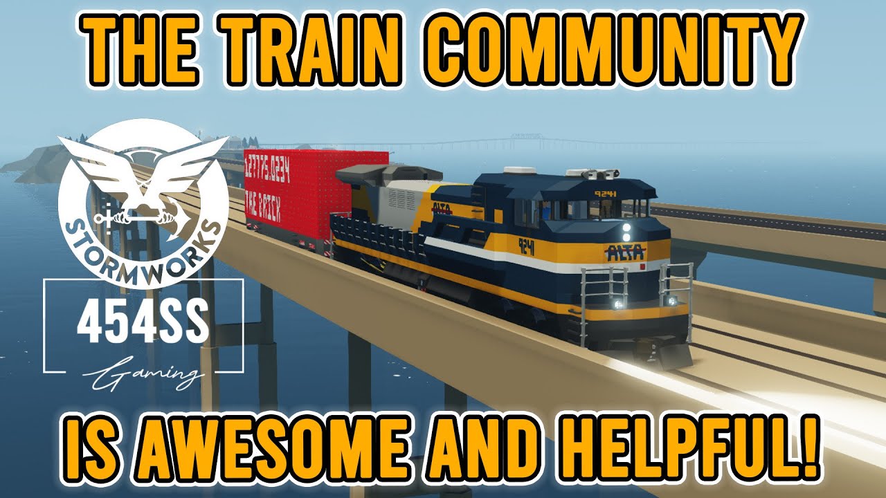 Learning the details of TRAIN building in STORMWORKS!